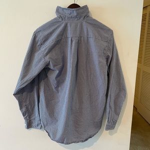 Kid’s XL Ralph Lauren Blue/White Plaid Button Down Dress Shirt